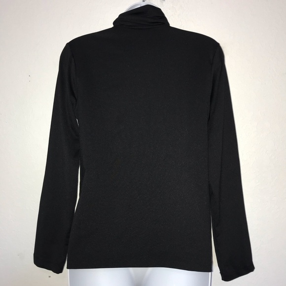 Susan Graver Stretch Knit Long Sleeve Turtleneck - Picture 6 of 6